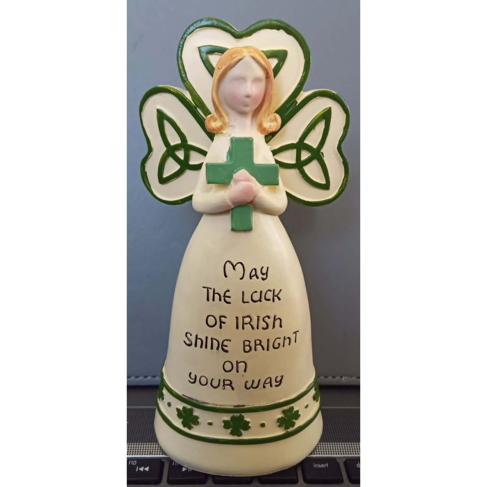 6" Wooden? Irish Angel Beautiful!